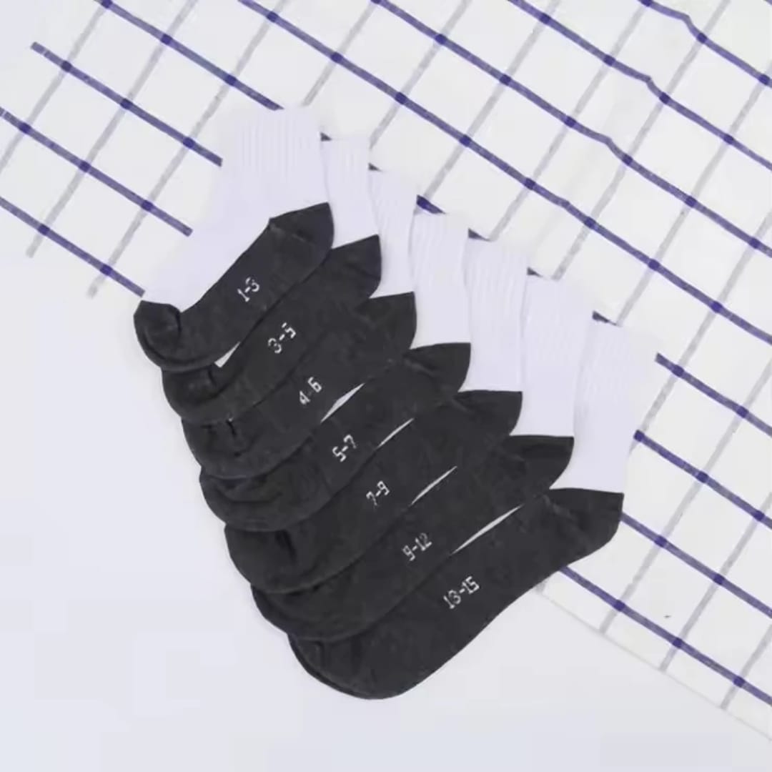 SocksBlack/White5in1